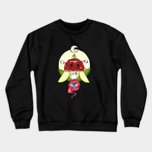 Mushroom moon eyes Crewneck Sweatshirt